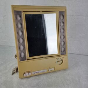 Vintage Clairol True-To-Light VII LM-7 Lighted Makeup Mirror 4 Settings Working!